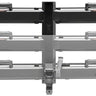 Kuat Piston Pro X Hitch Bike Rack Add-On - 1-Bike LED Lights 4-Pin Plug Kashima Coat Galaxy Gray