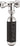 Lezyne Control Drive Co2 16 gram cartridge machined Slip Fit Chuck Silver