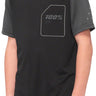 100% Ridecamp Jersey - Blue/Navy Short Sleeve Youth Small