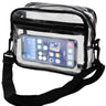 Clear PVC Crossbody Messenger Travel Bag - Gio's Outdoors