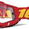 100% Accuri 2 Enduro MTB Goggles - Red/Clear