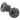 Cardiff Silicone Bar End Plugs Silver
