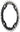 Full Speed Ahead MTB Pro Double Chainring - 38t 104 BCD 4-Bolt Aluminum D10 BLK