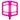 PEMBREE D3A Platform Pedals Large Pink