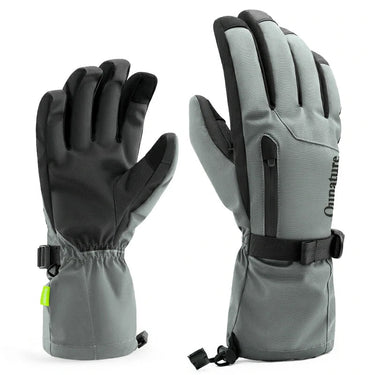 Qunature Ski Gloves | Multi-Fabric, Touchscreen, Warmth Lock - Gio's Outdoors -ROCKBROSUSA