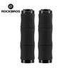 ROCKBROS Bike Grips Shock Absorption Foam Bike Handle Grips Soft Comfortable Non-Slip Double Locked on - Gio's Outdoors -ROCKBROSUSA