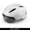 ROCKBROS Ultralight Magnetic Goggles Rear Light Cycling Helmet - Gio's Outdoors -ROCKBROSUSA