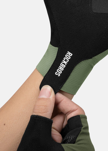 ROCKRBOS Road-to-Sky Cycling Fingerless Gloves - Gio's Outdoors -ROCKBROSUSA
