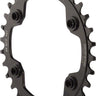 Wolf Tooth 96 BCD Chainring - 34t 96 Asymmetric BCD 4-Bolt Drop-Stop A For Shimano XTR M9000 M9020 Cranks BLK