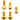 Better Bolts Fox 32 Fork Ti Bolt Kit 2016-2024 Gold 5/Count