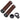 Reverse Nico Vink Lock-On Grips 30mm Brown/Black