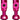 Muc-Off Big Bore Lite Tubeless Valve Stems - Medium 35mm -Pink