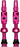 Muc-Off Big Bore Lite Tubeless Valve Stems - Medium 35mm -Pink