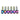 Better Bolts Industry Nine Ti Stem Bolt Kit Rainbow 6/Count