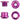 Wolf Tooth 1x Chainring Bolt Set - 6mm Dual Hex Fittings Set/4 Ultraviolet Purple
