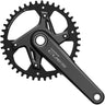 Shimano CUES FC-U6030-1 Crankset - 175mm 9/10/11-Speed 42t Asymmetric 110 BCD BLK