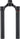 RockShox Crown/Steerer/Uppertube - Debonair 29 Boost 44 Offset Aluminum Taper BLK Ano SID SL Ultimate 35mm 100-120mm - D1+ 2024+