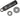 RockShox Rear Shock Damper Body - Standard Eyelet 47.5mm w/ Hydraulic Bottom Out 7.5mm Travel Spacer Super Deluxe C1+ 2023+