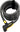 OnGuard Doberman Cable Lock with Key: 6' x 12m Gray/Black/Yellow