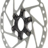 Shimano SM-RT64-M Disc Brake Rotor External Lockring - 180mm Center Lock Silver