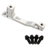 Freedom Coast Post Mount Brake Adapter 200mm+23 Silver