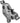 SRAM Motive Ultimate Disc Brake Caliper Assembly - Front/Rear Post Mount 4-Piston Silver A1+