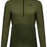 Gorewear Trail KPR Hybrid 1/2-Zip Jersey - Utility Green Women's Small