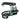 Rohloff XC/SS Chain Tensioner 10mm Offset  Twin-Pulley Blk