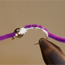 BH Silver Belly Worm - Purple - Gio's Outdoors