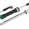 RockShox TurnKey Damper Internals Right TK 26/29 100 - XC30 A1-A3/30 Silver Crown Adjust A1