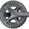 Shimano Claris FC-R2000 Crankset - 170mm 8-Speed 50/34t 110 BCD Hollowtech II Spindle Interface BLK