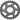 TRP CR-M9050 Boost Direct Mount Chainring - 30t 12-Speed CINCH Mount 3mm Offset 7075-T6 Aluminum Sandblasted BLK/Space Gray