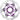 Hope Floating Disc Brake Rotor - 180mm 6-Bolt Purple
