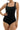 Double Layered Sleeveless Square Neck Bodysuit - Black - Gio's Outdoors