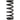 Fox Shox Standard Spring 1.385" ID 62mm/2.45" Stroke 350lbs