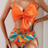 Sexy Knotted Split Swimsuit - Gio's Outdoors