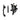 PWR Bikes Star Union KQ02P Road Hydraulic Disc Brake IS 203mm Black
