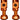 Muc-Off Big Bore Hyrid Tubeless Valve Stems - Small 30mm Orange