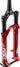RockShox Pike DJ Suspension Fork - 26" 100 mm 15 x 100 mm 40 mm Offset Electric Red A4
