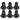 Better Bolts Titanium Water Bottle Cage Bolts 10mm Black 6/Count