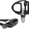 Garmin Rally RS210 Power Meter Pedals - Single Sided Clipless Composite 9/16" BLK Pair Dual-Sensing Shimano SPD-SL