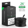 26'/27.5'X1.95/2.125 Mountain Bike Inner Tube 48mm Presta/Schrader Valve High Self Sealing Butyl Rubber - Gio's Outdoors -ROCKBROSUSA