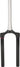 RockShox CSU Reba Solo Air 27.5" Boost Tapered Aluminum Steerer Diffusion BLK A7 130-150mm