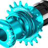Wheels Manufacturing SOLO-XD XD/XDR Single Speed Conversion Kit - 18t For SRAM XD/XDR Freeubs Teal