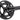 Shimano GRX FC-RX600-11 Crankset - 175mm 11-Speed 46/30t 110/80 BCD Hollowtech II Spindle Interface BLK