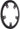 Gates Carbon Drive CDX CenterTrack Fin Line Front Belt Drive Ring - 60t 5-Bolt 130mm BCD BLK