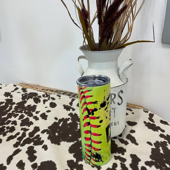 Rub some dirt on it softball 20 oz Tumbler - Gio's Outdoors