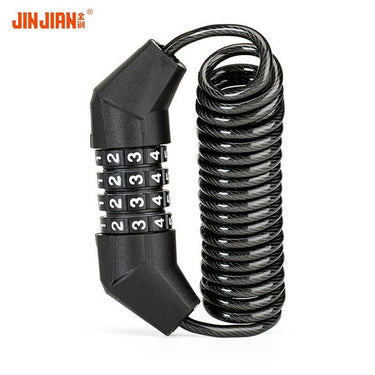 ROCKBROS 1.5m Mini Bicycle Cable Lock - Anti-theft, Password Security - Gio's Outdoors -ROCKBROSUSA