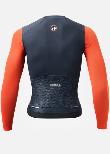 【ROAD TO SKY】 ROCKBROS Cycling Clothes Women's Long-Sleeved Jersey Summer Mountain Road Bicycle Sportswear - Gio's Outdoors -ROCKBROSUSA