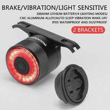 ROCKBROS Smart Bike Brake & Tail Light Q3 - Gio's Outdoors -ROCKBROSUSA